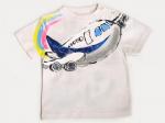ジャンボ機のTシャツキッズ