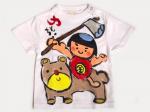 ちからもち金太郎のTシャツキッズ