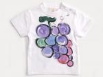 ジューシーフルーツぶどうのTシャツキッズ