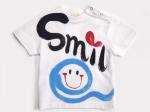 スマイルLOGOのTシャツキッズ