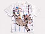 干支うま（午）のTシャツキッズ