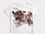 MOCOMOCOプードルのTシャツキッズ