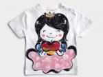 白雪姫のTシャツキッズサイズ