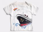 船のTシャツキッズサイズ