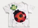 HAPPYてんとう虫のTシャツキッズサイズ