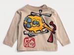 ヘリコプターのTシャツキッズ長袖